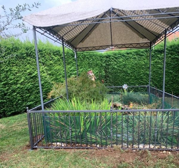 recinzione per gazebo